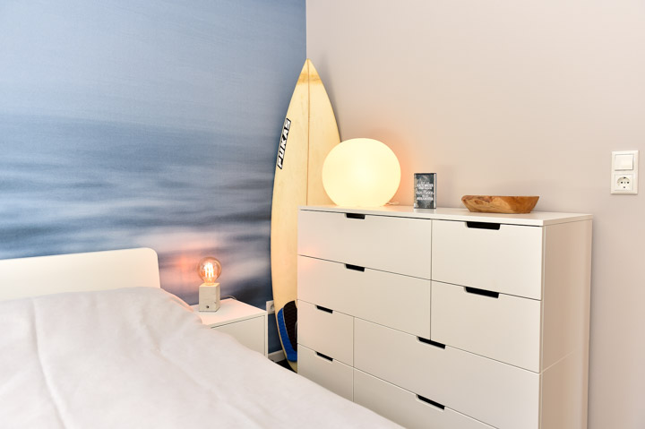Ferienwohnung Luv un Lee - Schlafzimmer