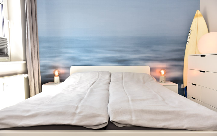 Ferienwohnung Luv un Lee - Schlafzimmer