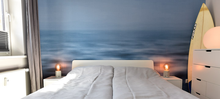 Ferienwohnung Luv un Lee - Schlafzimmer
