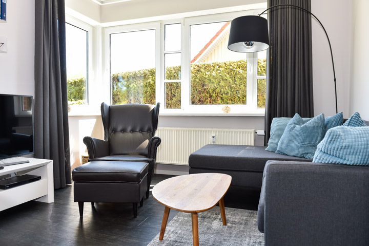 Ferienwohnung Luv un Lee - Wohnzimmer