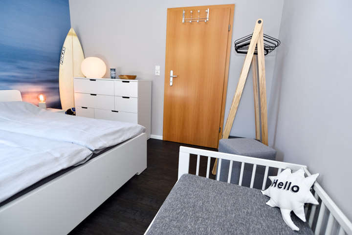 Ferienwohnung Luv un Lee - Schlafzimmer